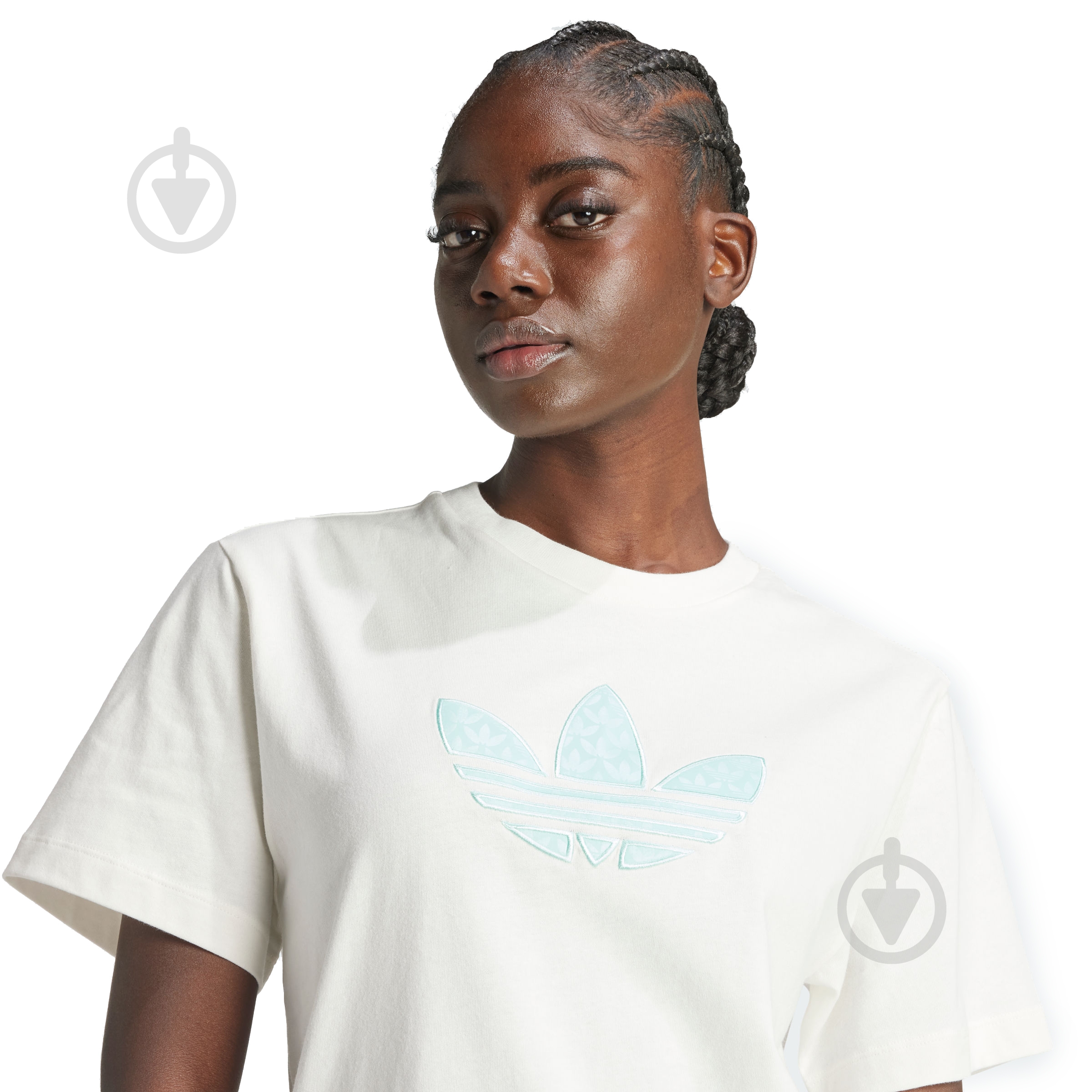 Футболка Adidas MONOGRAM TEE IS3867 р.L білий - фото 3 Футболка Adidas MONOGRAM TEE IS3867 р.L білий - фото 3