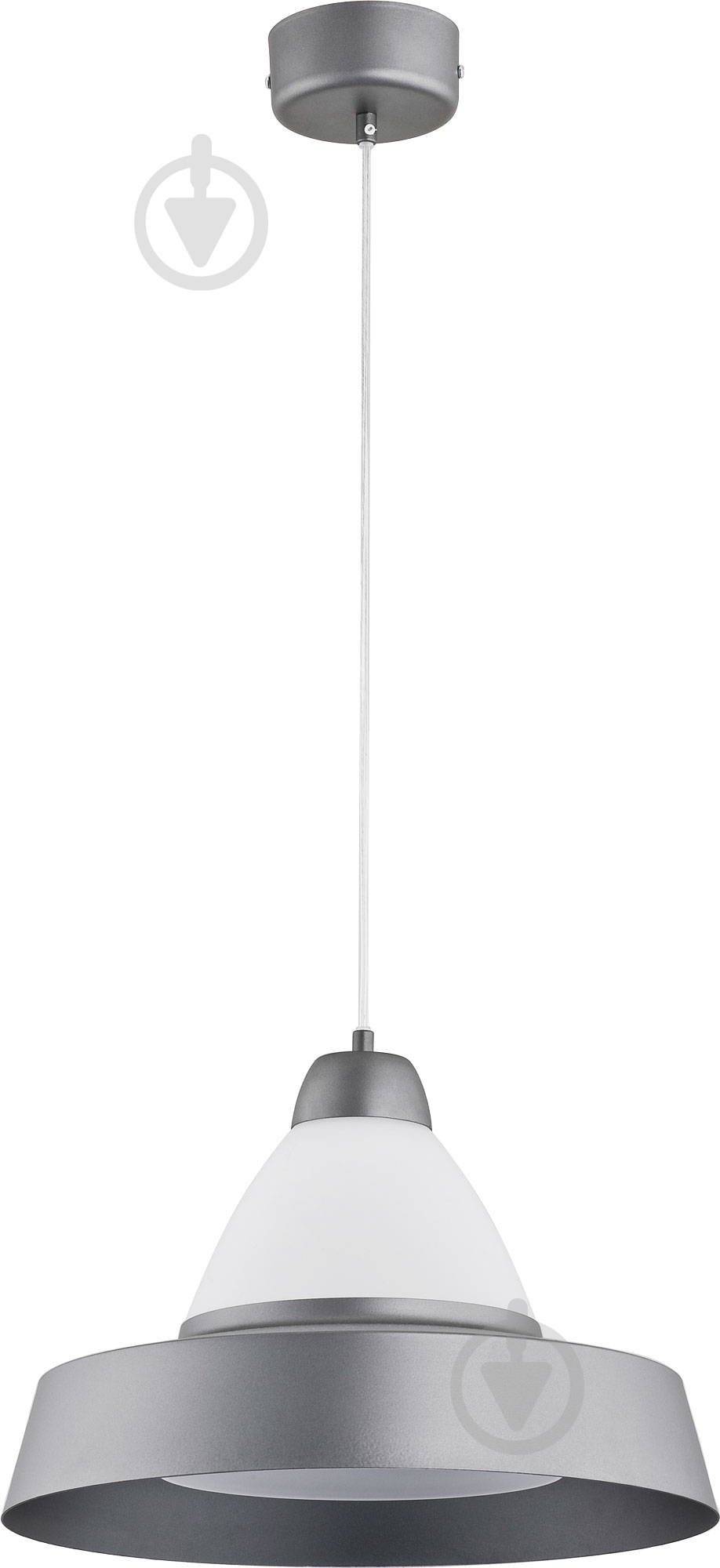Подвес ALFA Fantom 1x60 Вт E27 графит 60262 - фото 1