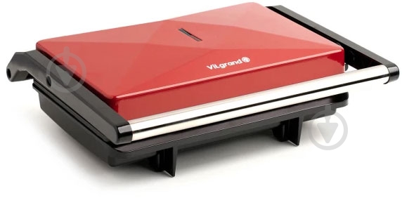 Гриль ViLgrand VSG1011 red - фото 2