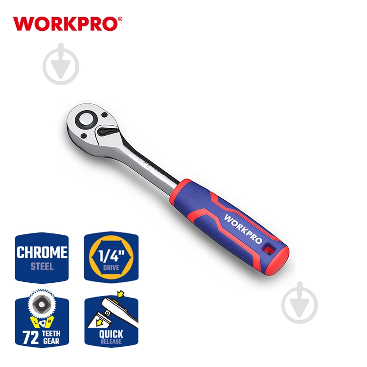 Рукоятка WORKPRO 1 шт. WP271010 - фото 2 Рукоятка WORKPRO 1 шт. WP271010 - фото 2