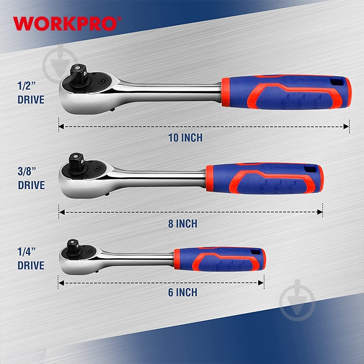 Рукоятка WORKPRO 1 шт. WP271010 - фото 6 Рукоятка WORKPRO 1 шт. WP271010 - фото 6