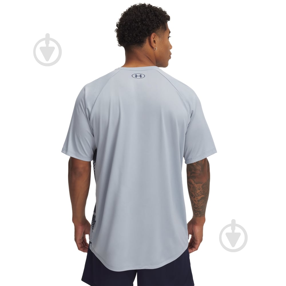 Футболка Under Armour M TECH FADE SS 1390209-465 р.XL сірий - фото 2