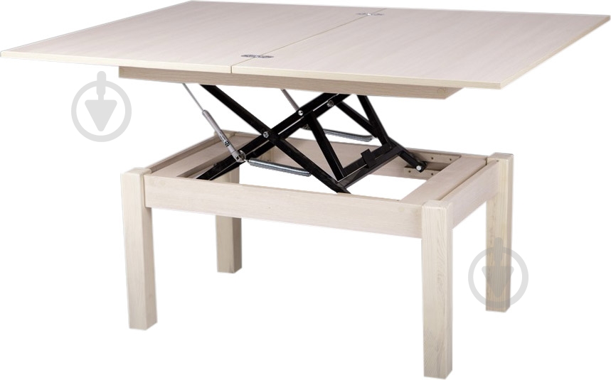 Стол-трансформер ФЛАЙ дуб молочный - фото 1 Стол-трансформер ФЛАЙ дуб молочный - фото 1