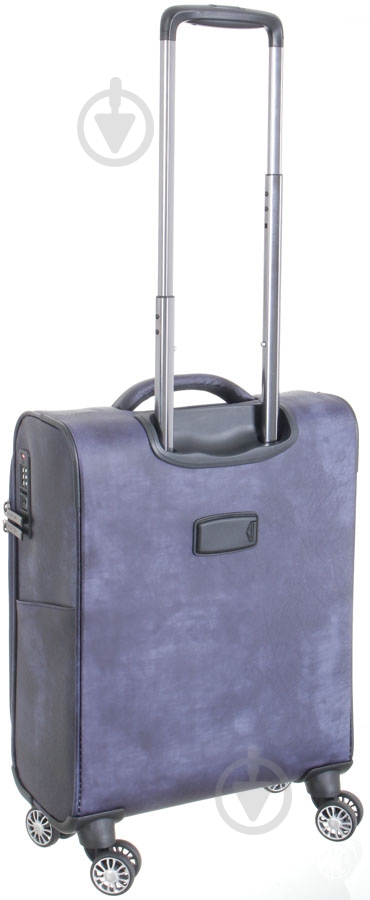 Чемодан UP! (Underprice) N1186 синий 45х36,5х15,5/17,5 см - фото 3