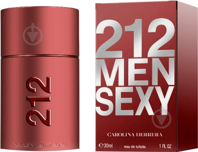 Туалетная вода Carolina Herrera 212 Sexy Men 30 мл - фото 2
