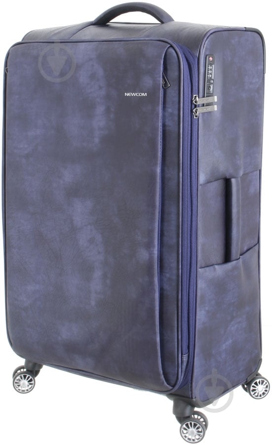 Чемодан UP! (Underprice) N1186 синий - фото 4