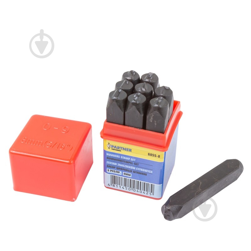 Набор штампов Partner PA-6855-8 - фото 1 Набор штампов Partner PA-6855-8 - фото 1