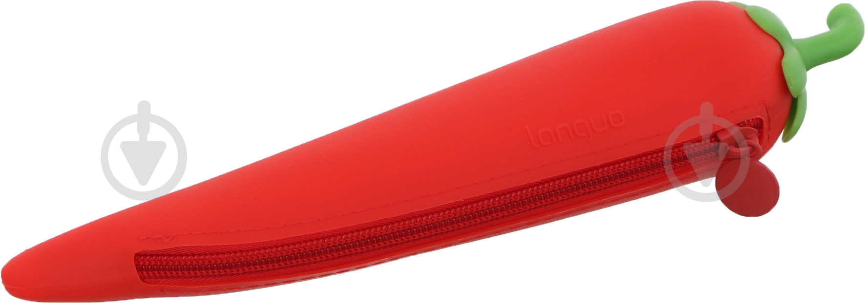 Пенал силиконовый Перец 20,5х5 см красный - фото 1 Пенал силиконовый Перец 20,5х5 см красный - фото 1