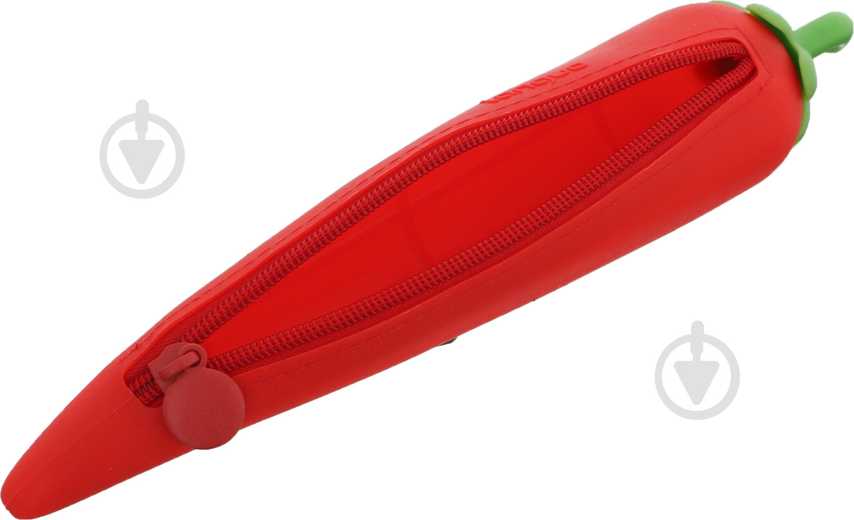 Пенал силиконовый Перец 20,5х5 см красный - фото 3 Пенал силиконовый Перец 20,5х5 см красный - фото 3