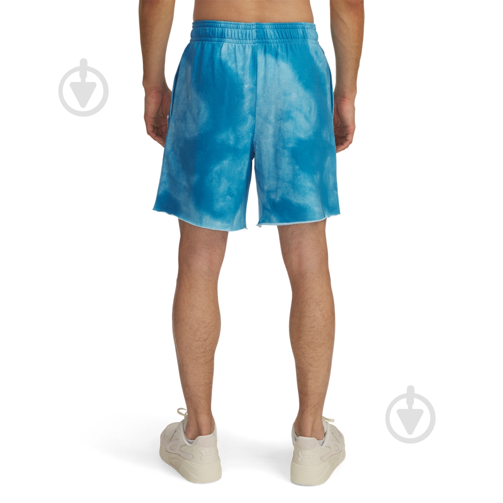 Шорти Under Armour Rival Terry AOP8inShortQ1 1390146-452 р. 2XL блакитний - фото 2