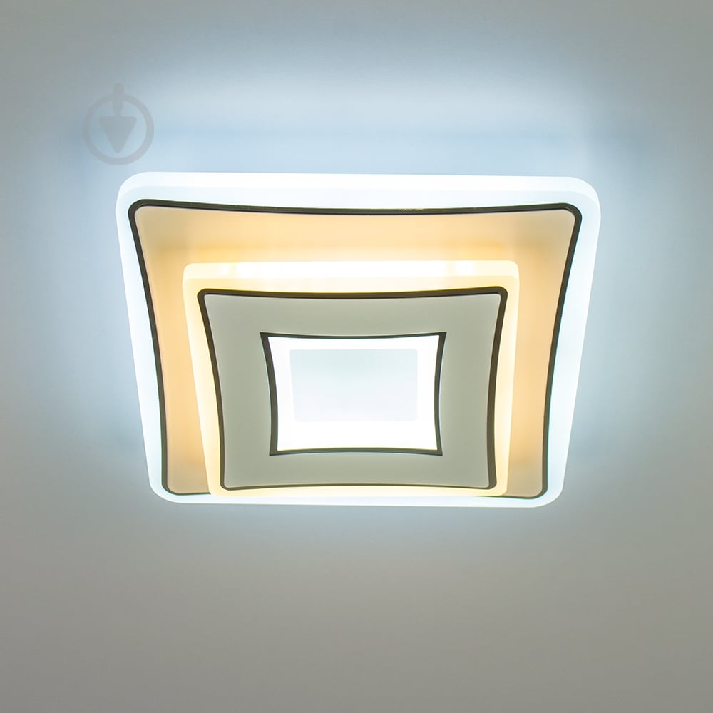 Світильник світлодіодний Luminaria LED 40 Вт білий/хром FOCOS 40W S - фото 4