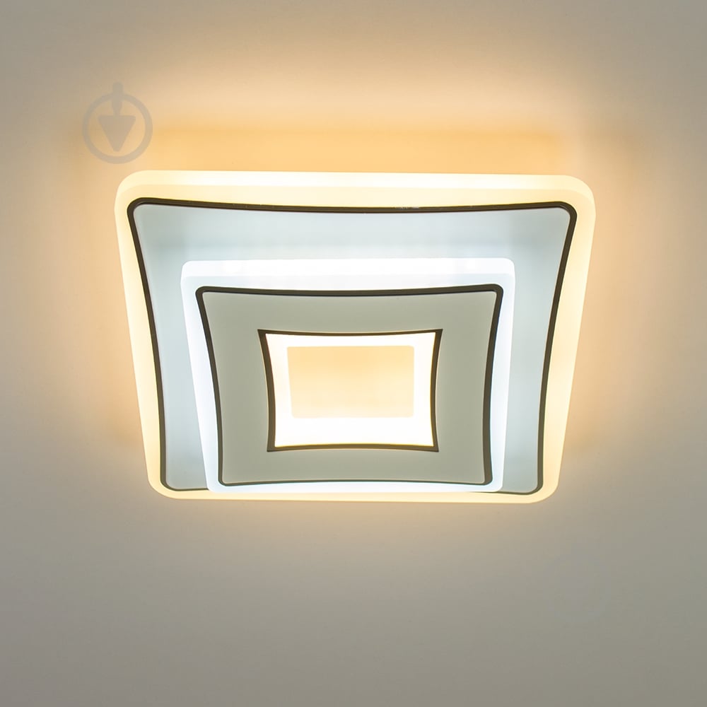Світильник світлодіодний Luminaria LED 40 Вт білий/хром FOCOS 40W S - фото 3