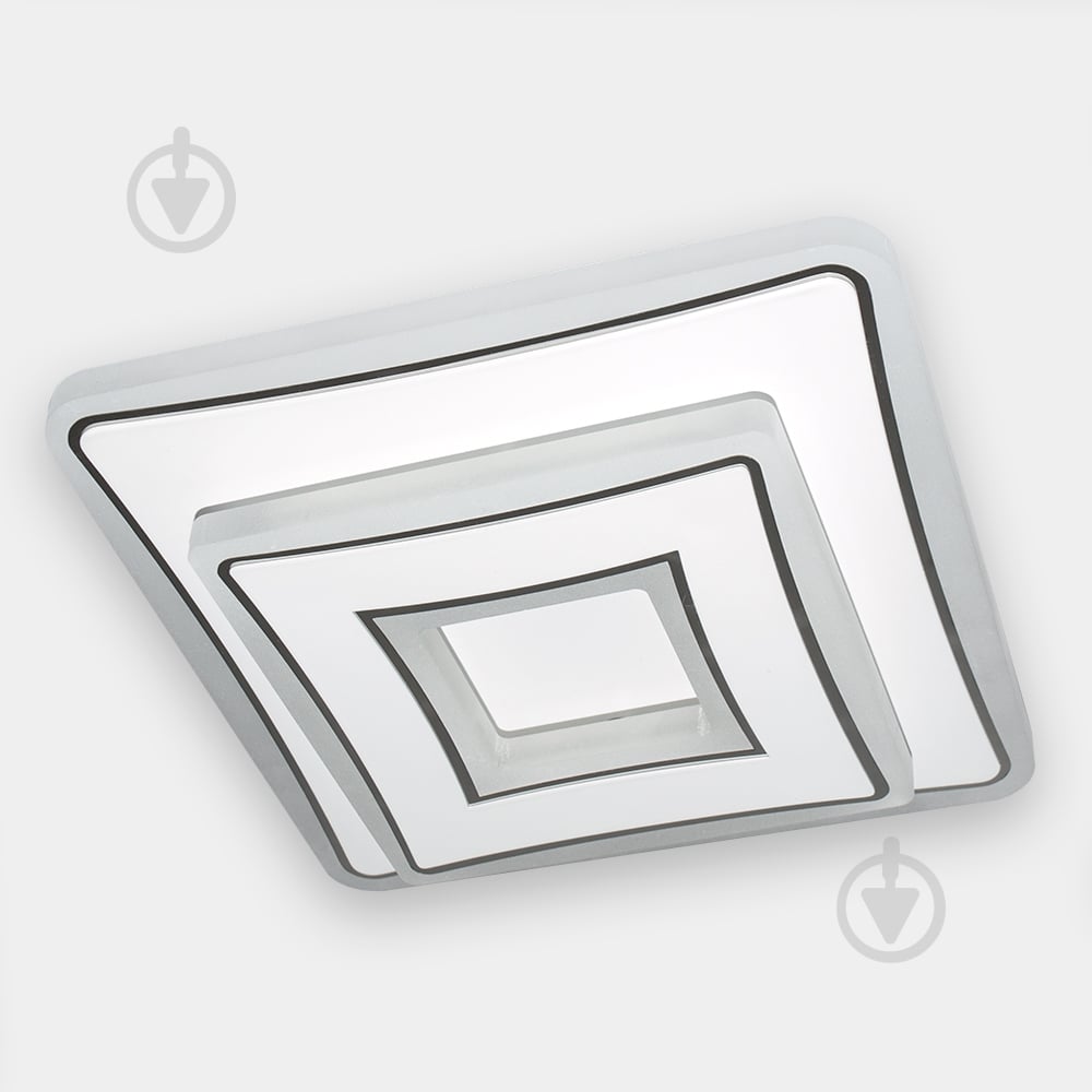 Світильник світлодіодний Luminaria LED 40 Вт білий/хром FOCOS 40W S - фото 1