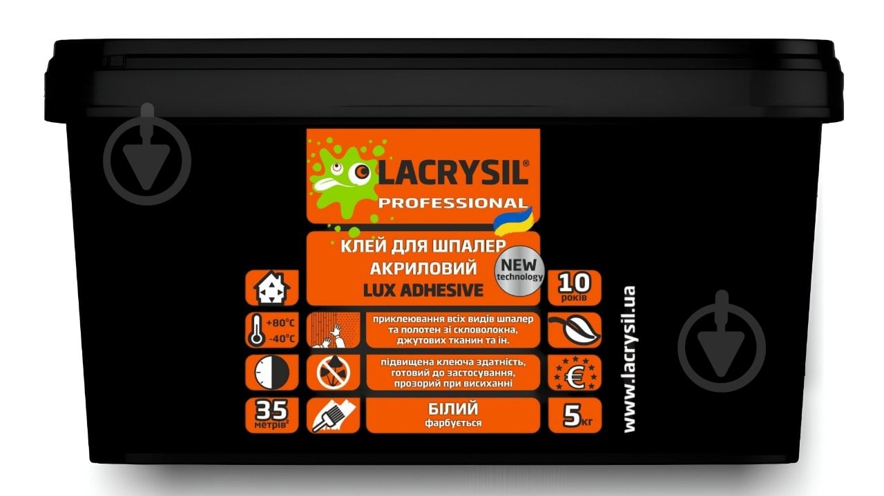 Клей для обоев Lacrysil LUX ADHESIVE 5 кг - фото 1