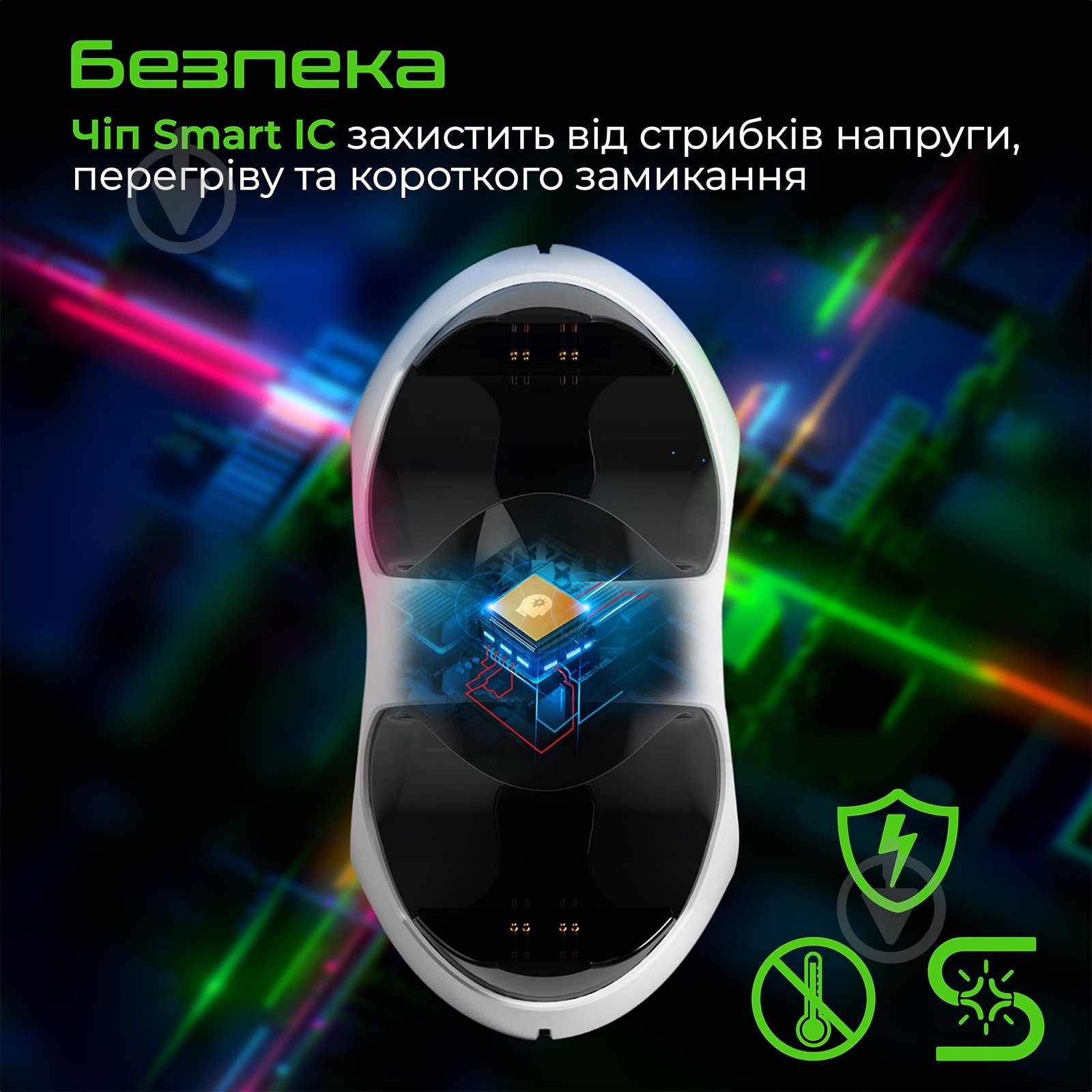 Зарядная станция Vertux DualDock-PS5 для двух геймпадов PlayStation 5 Dualsense black - фото 5