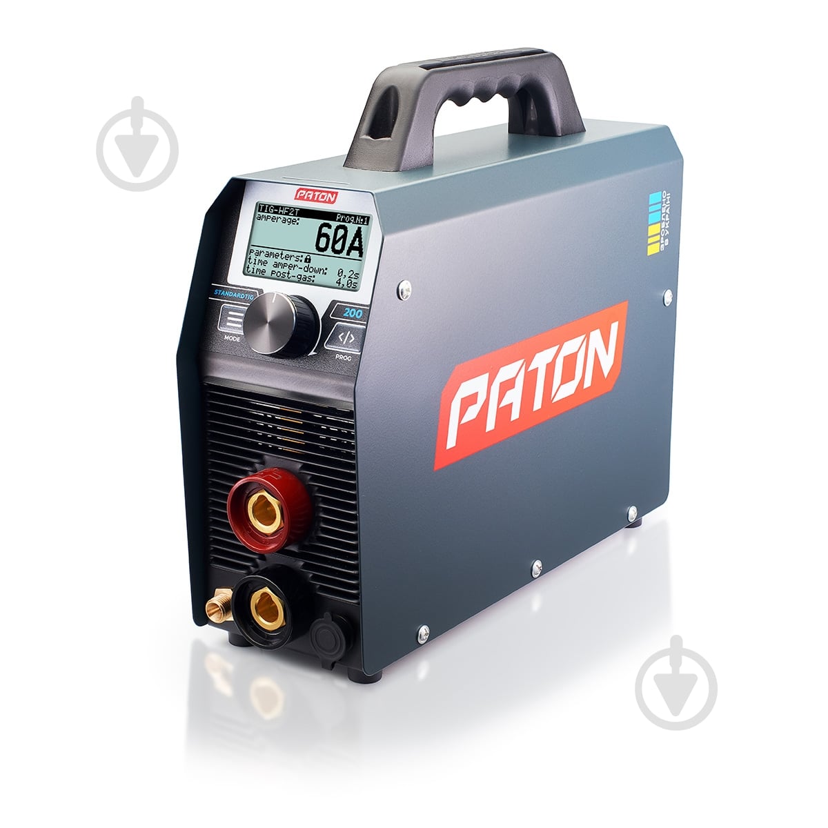 Инвертор аргонодуговой PATON АДИ-200S цифровой (ММА/TIG) - фото 2