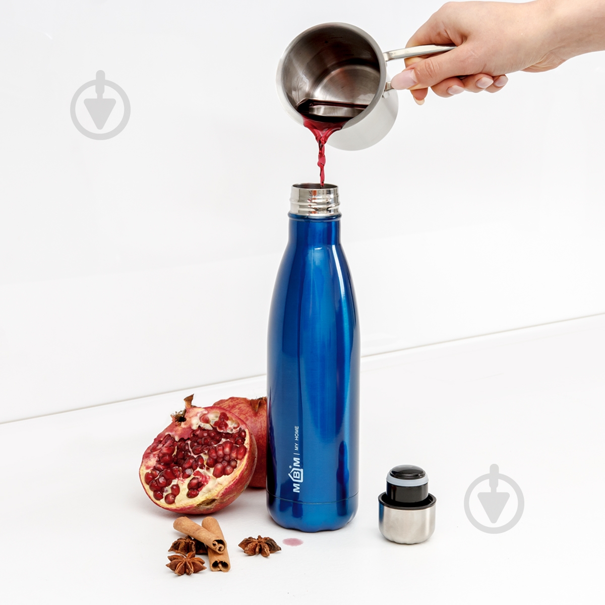 Термобутылка MVM 500 мл KP-29 Blue - фото 5