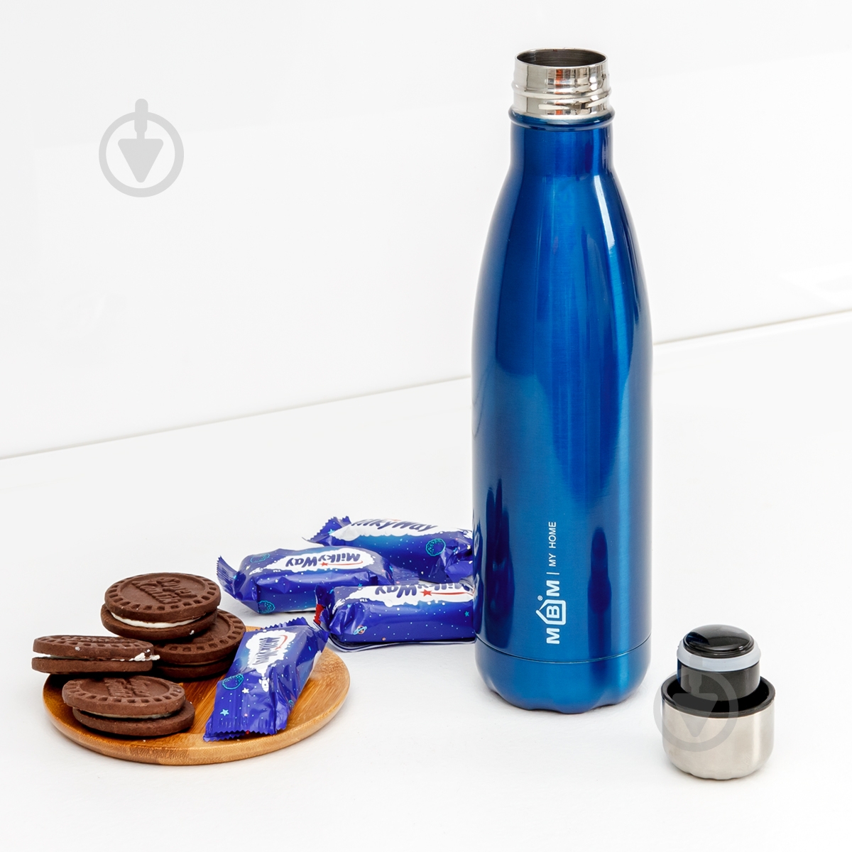 Термобутылка MVM 500 мл KP-29 Blue - фото 2