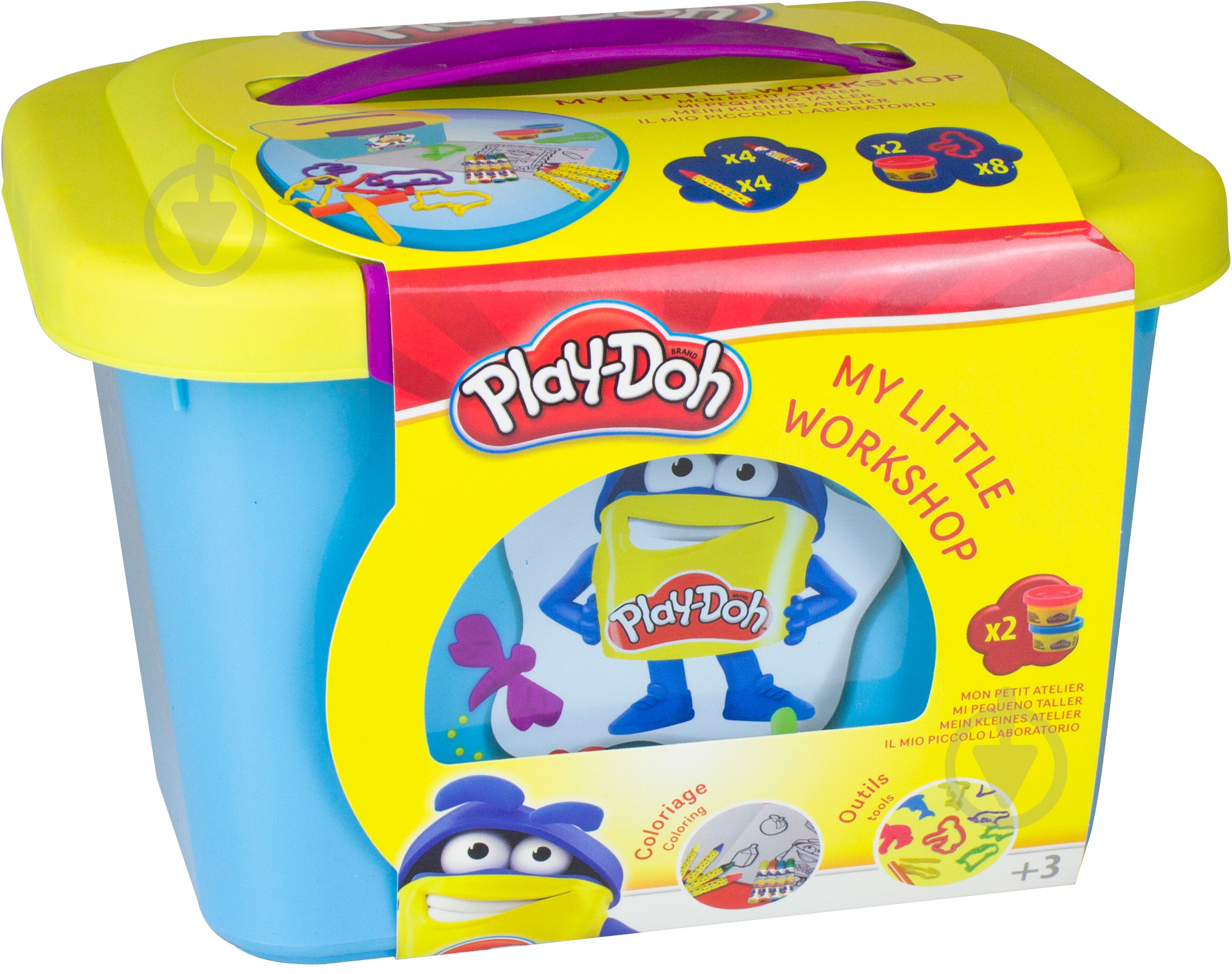 Набір для творчості Play-Doh Арт-кейс CPDO011 - фото 2