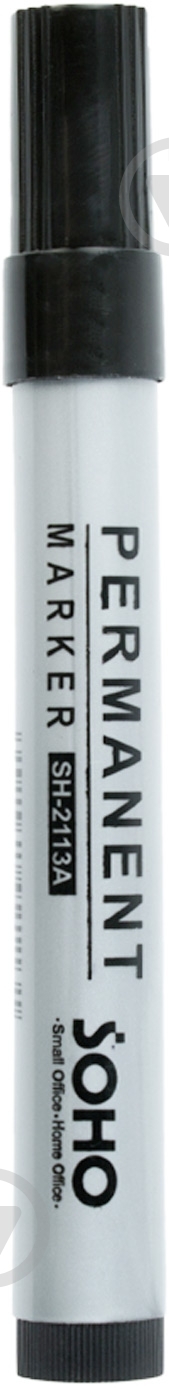 Маркер перманентный Skiper 2 мм черный - фото 2