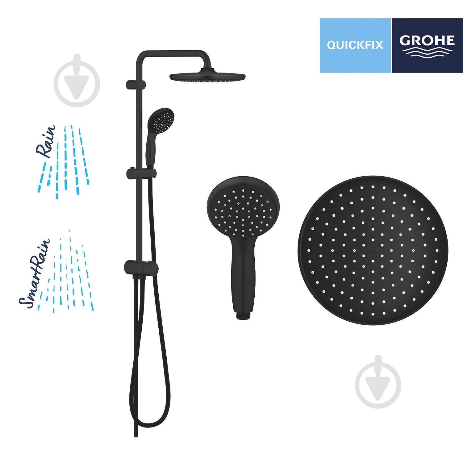Душевая система Grohe QuickFix Vitalio Start 250 266802430 - фото 3 Душевая система Grohe QuickFix Vitalio Start 250 266802430 - фото 3