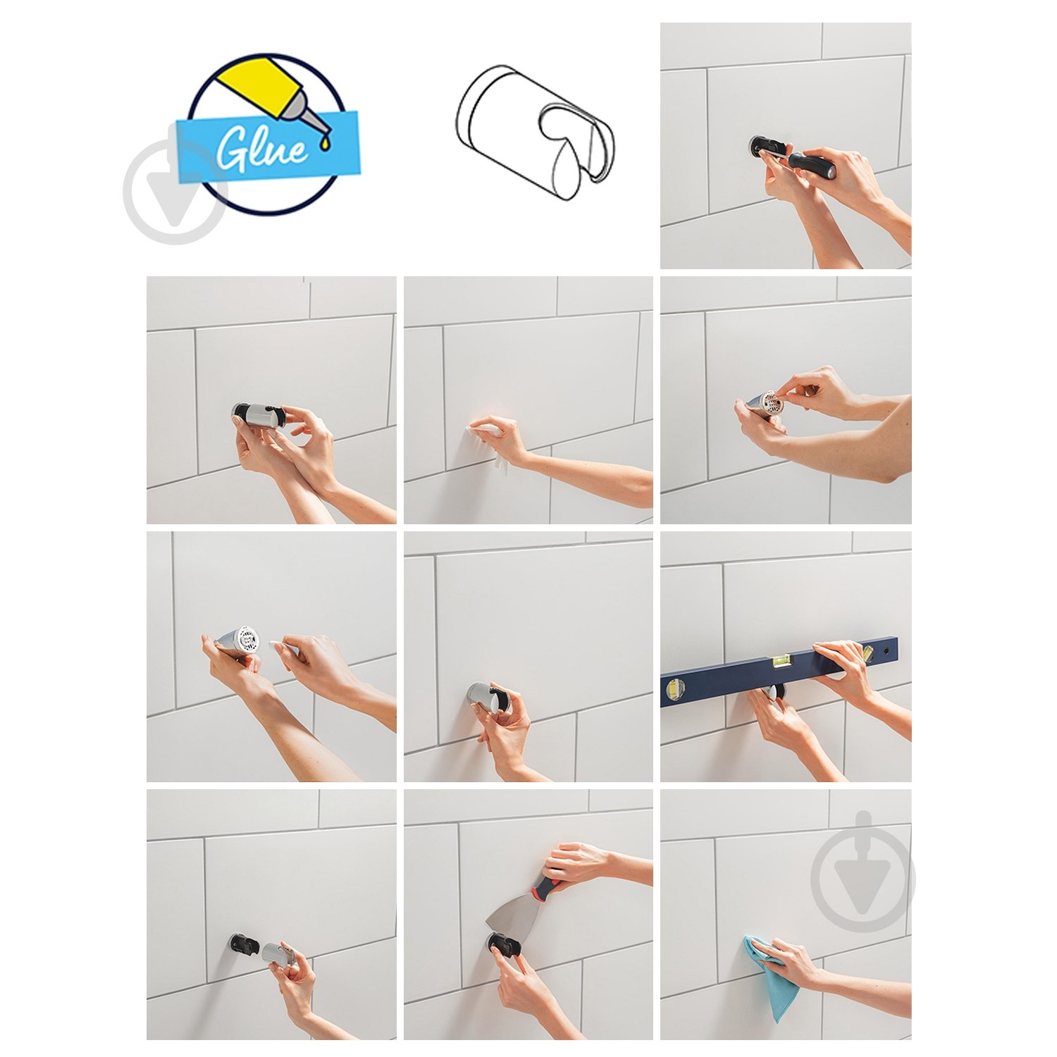 Душова система прихованого монтажу Grohe QuickFix Start UA202803R3 - фото 14