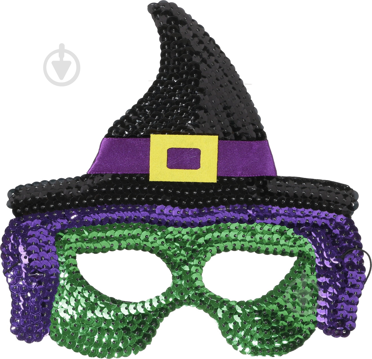 Маска карнавальная 20 см - фото 8