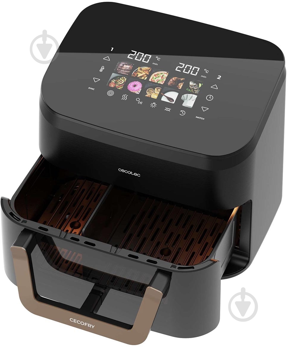 Мультипечь CECOTEC Cecofry&Grill Smokin 11000 (A01_EU01_101138) - фото 3 Мультипечь CECOTEC Cecofry&Grill Smokin 11000 (A01_EU01_101138) - фото 3