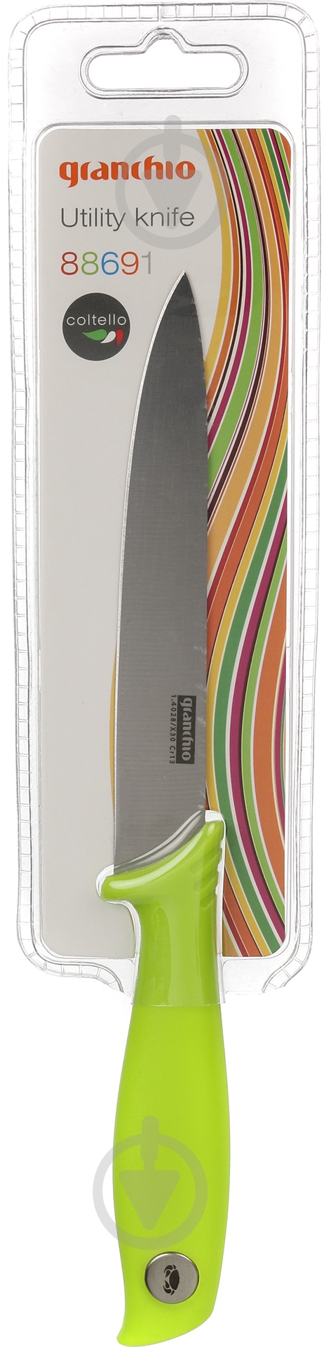 Нож универсальный Granchio Coltello 12,7 см 88691 - фото 2 Нож универсальный Granchio Coltello 12,7 см 88691 - фото 2