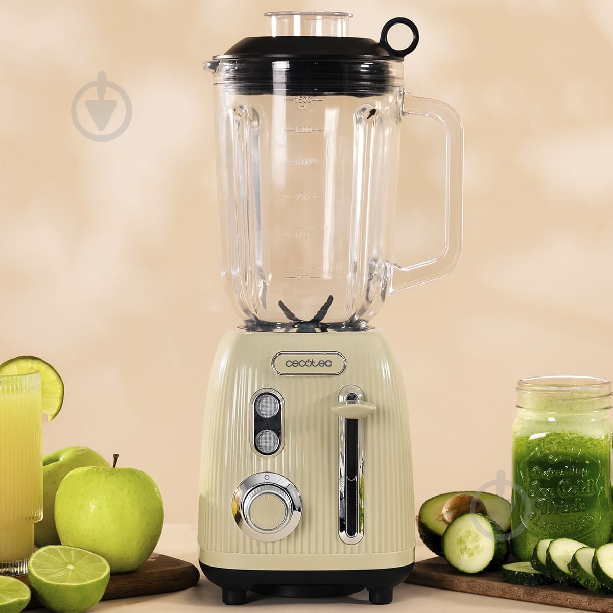 Блендер стационарный CECOTEC Power Black Titanium Retro Green (CCTC-03919) - фото 6 Блендер стационарный CECOTEC Power Black Titanium Retro Green (CCTC-03919) - фото 6