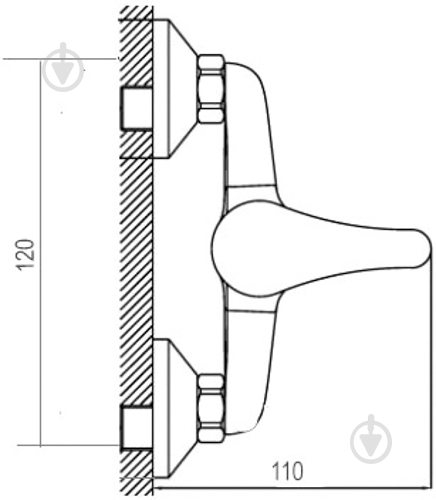 Смеситель для душа Globus Lux MILANO GLM-105 - фото 2 Смеситель для душа Globus Lux MILANO GLM-105 - фото 2