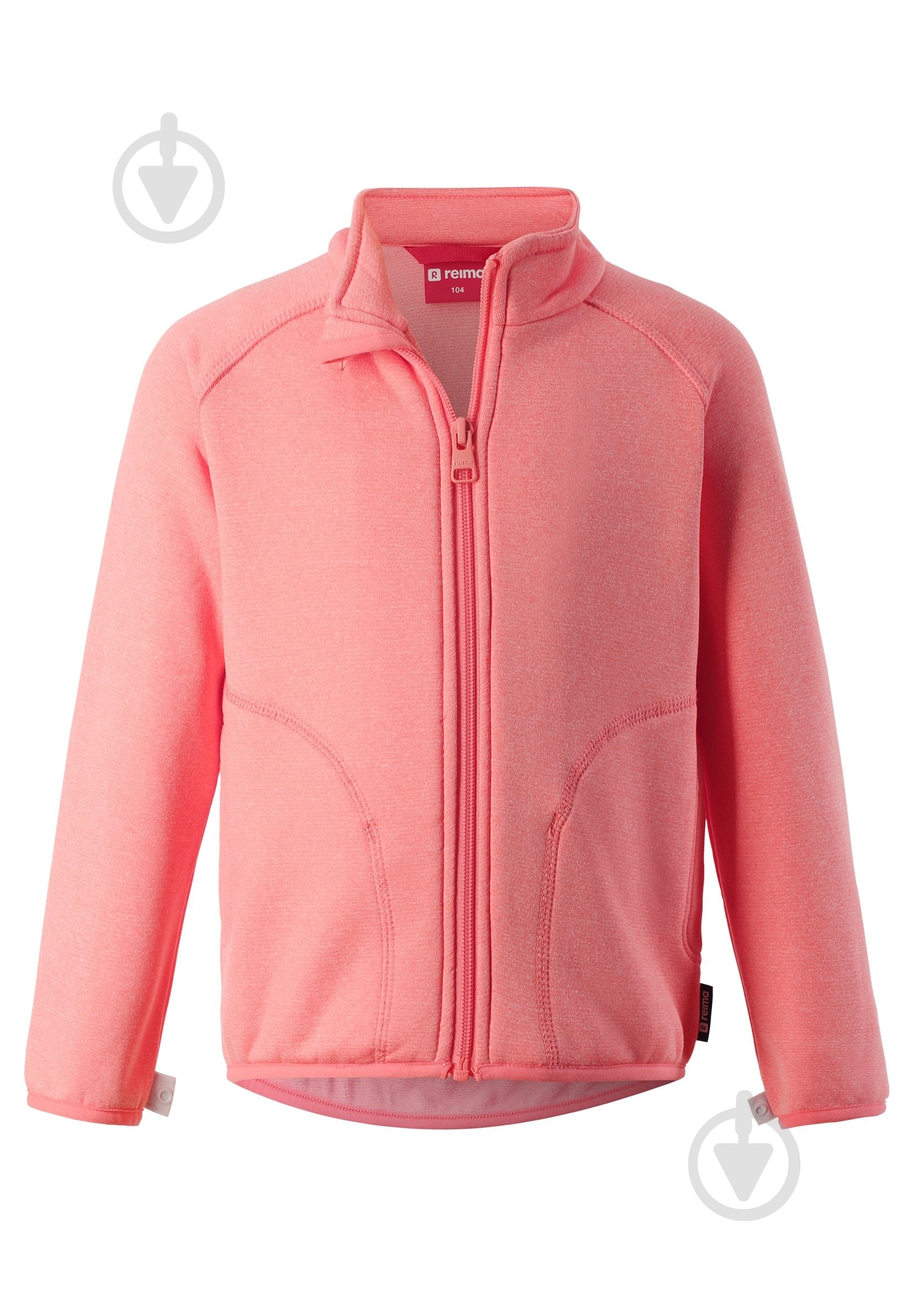 Кофта для девочки Reima р.134 лососевый 526320-3220 - фото 1