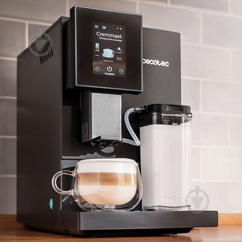 Кофемашина CECOTEC Cremmaet Compactccino Connected (CCTC-01460) - фото 7