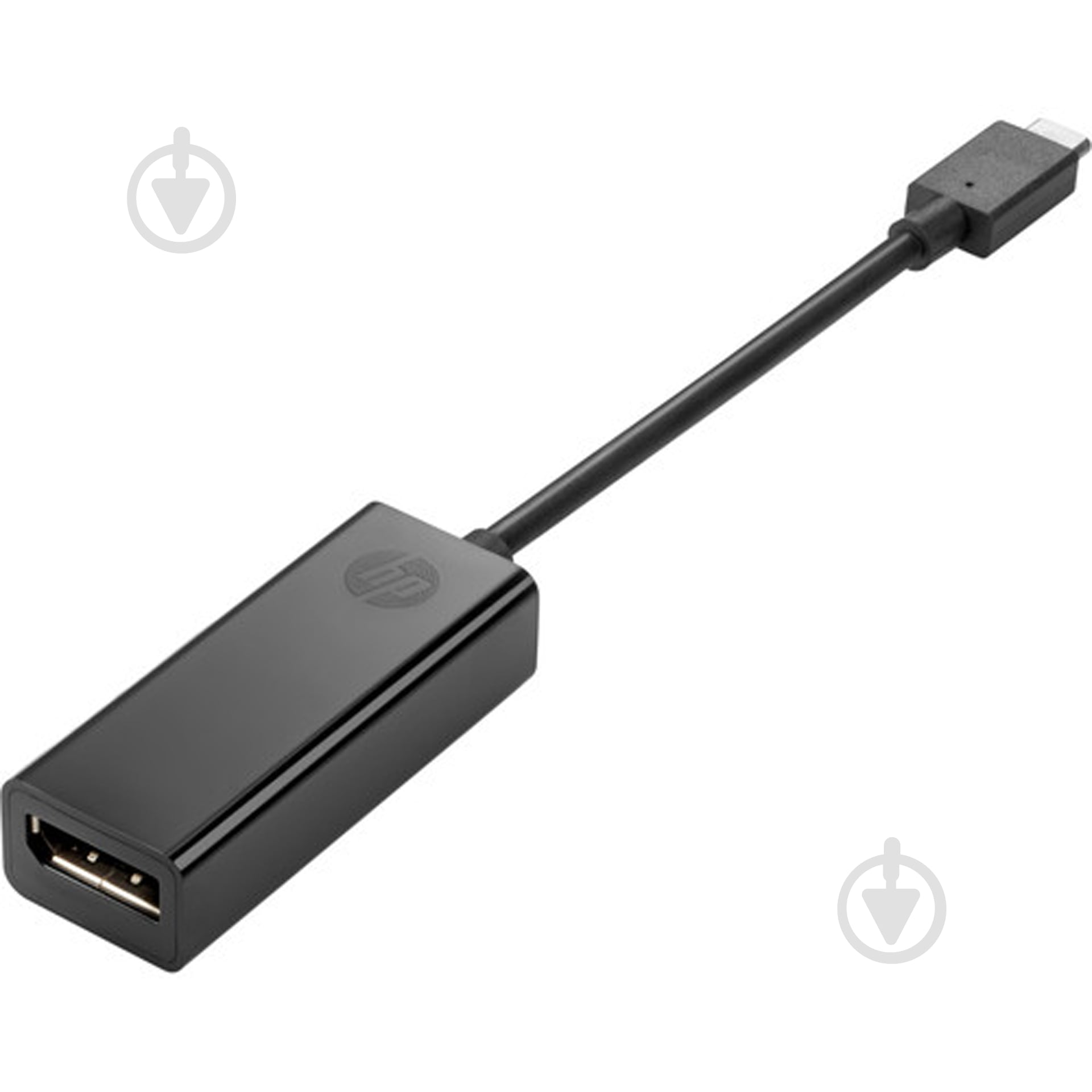 Адаптер HP USB-C to DisplayPort серый (4SH08AA) - фото 1