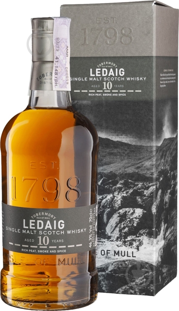 Виски Ledaig 10yo 0,7 л - фото 1 Виски Ledaig 10yo 0,7 л - фото 1