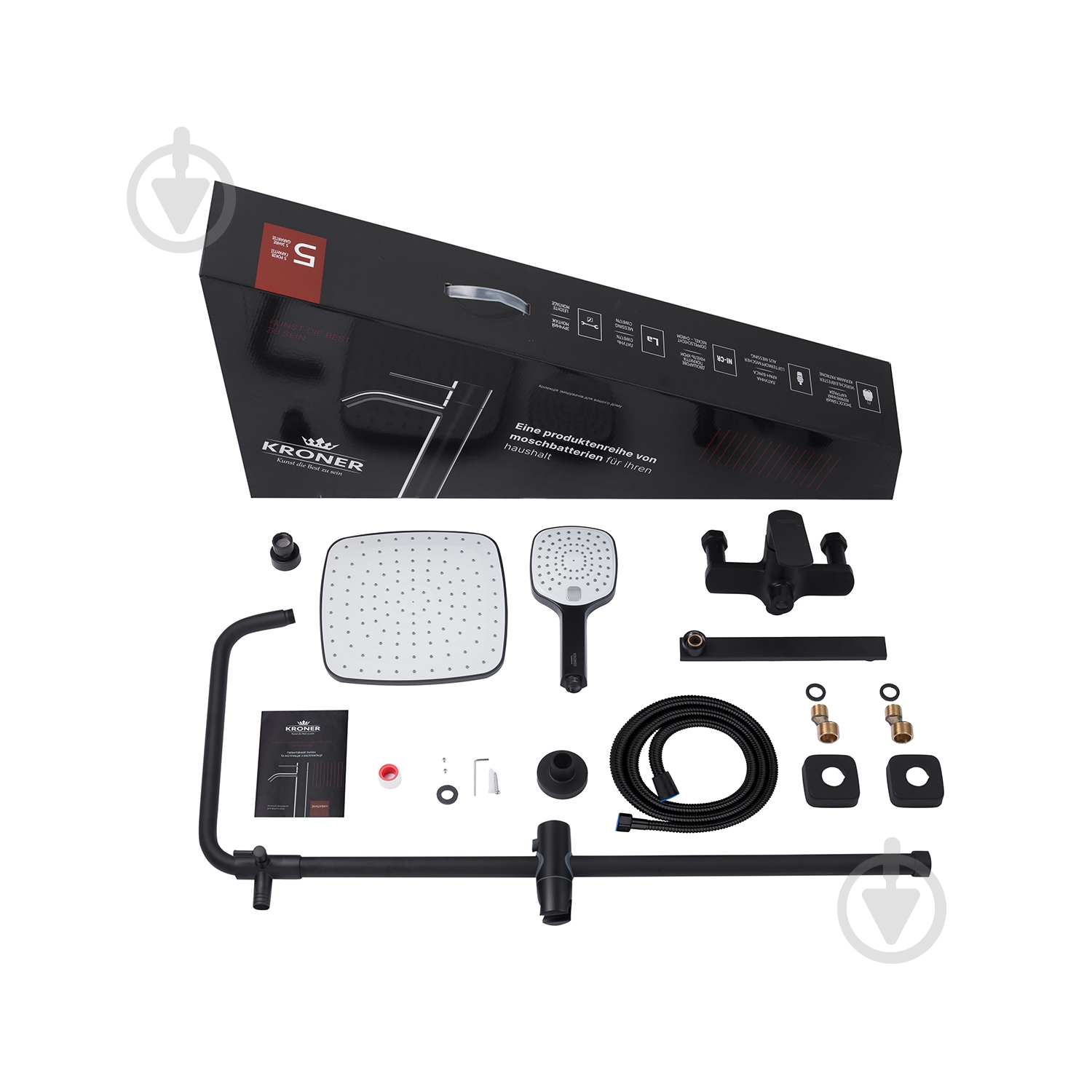 Душевая система Kroner KRP Armada - SCH067 - фото 5 Душевая система Kroner KRP Armada - SCH067 - фото 5