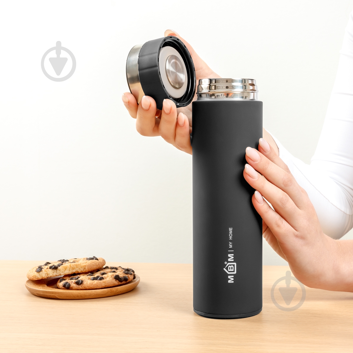 Термос MVM 500 мл KP-30 Black - фото 3