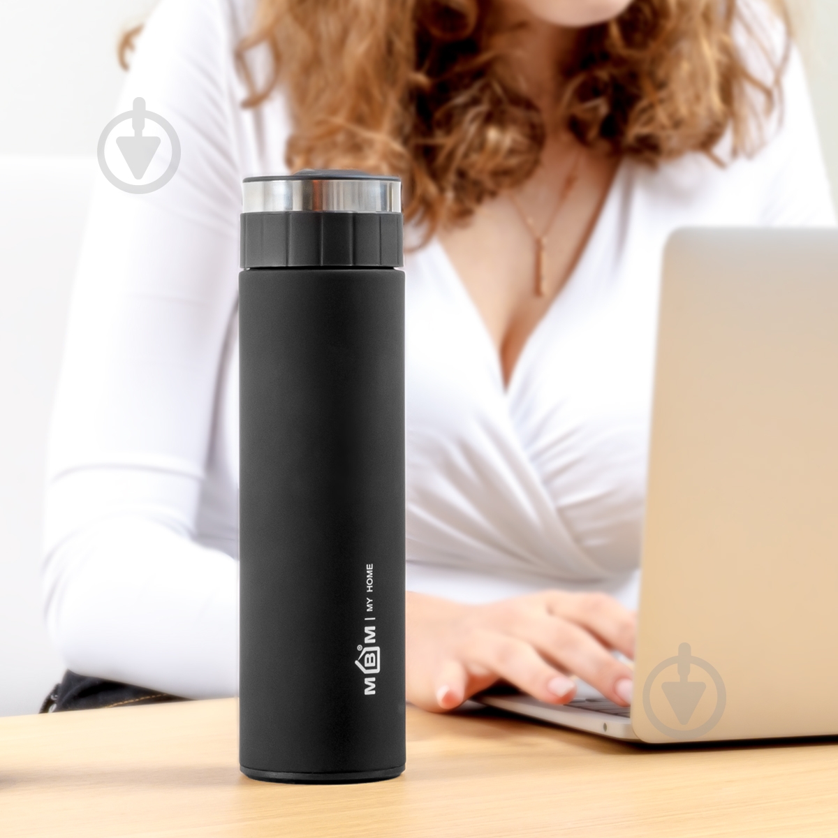 Термос MVM 500 мл KP-30 Black - фото 7