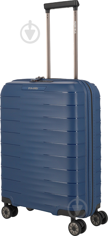 Чемодан Travelite 39 л синий - фото 1 Чемодан Travelite 39 л синий - фото 1