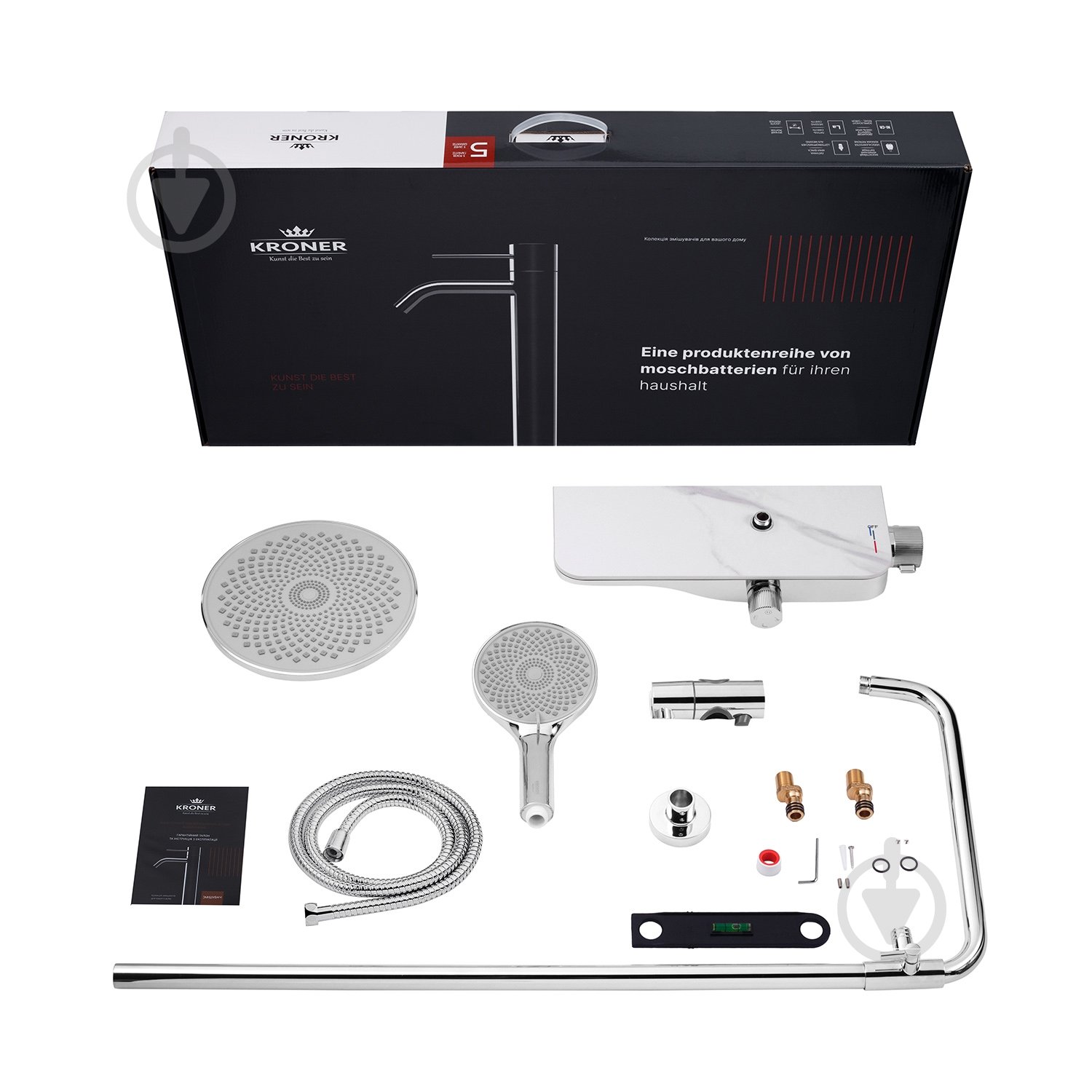 Душевая система Kroner KRP Armada - W065 - фото 8 Душевая система Kroner KRP Armada - W065 - фото 8