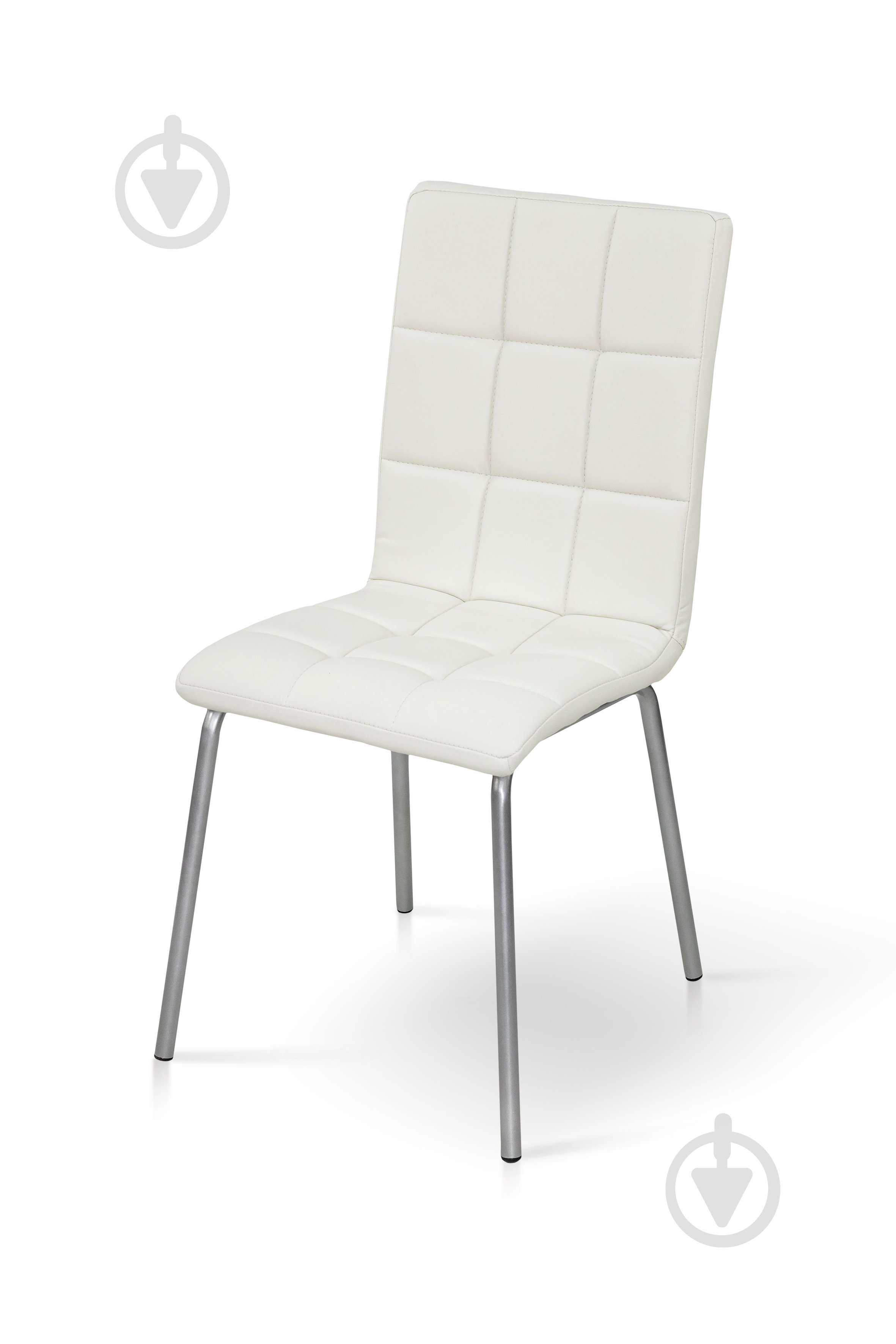 Стул обеденный Аманда серый/белый - фото 1