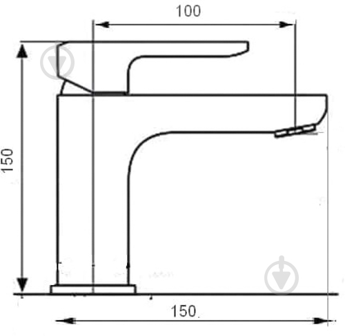 Смеситель для умывальника Globus Lux QUEENSLAND GLQU-101 - фото 2 Смеситель для умывальника Globus Lux QUEENSLAND GLQU-101 - фото 2