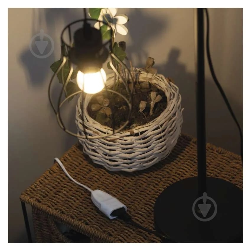 Удлинитель Emos 0,75 мм² 2,5A 575 Вт без заземления 1 гн. белый 1,5 м P01301 - фото 5