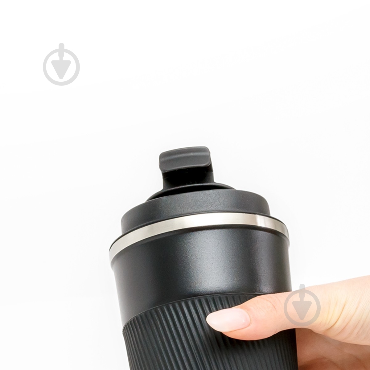 Термочашка MVM 380 мл KP-28 S Black - фото 4