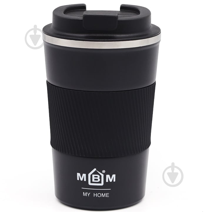 Термочашка MVM 380 мл KP-28 S Black - фото 1