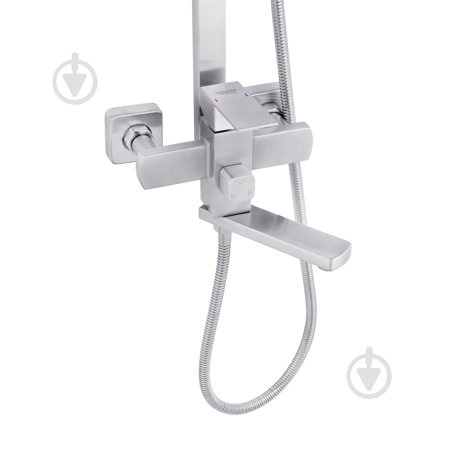 Душова система Kroner KRP Edelstahl Kubus - ESG063 - фото 6 Душова система Kroner KRP Edelstahl Kubus - ESG063 - фото 6