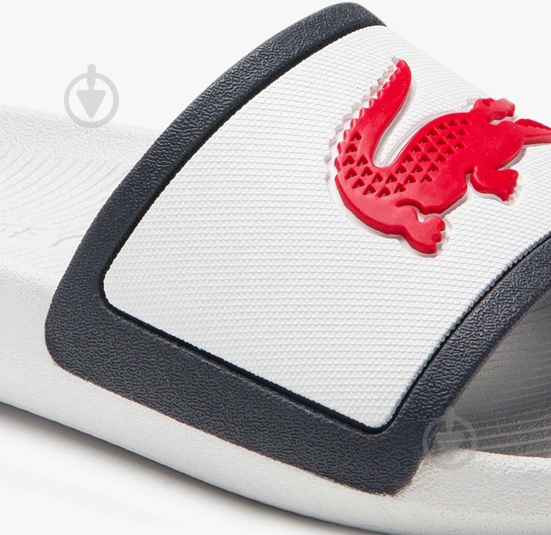 Шльопанці Lacoste CROCO SLIDE TRI 3 CFA 739CFA0044407 р.38 білий - фото 6