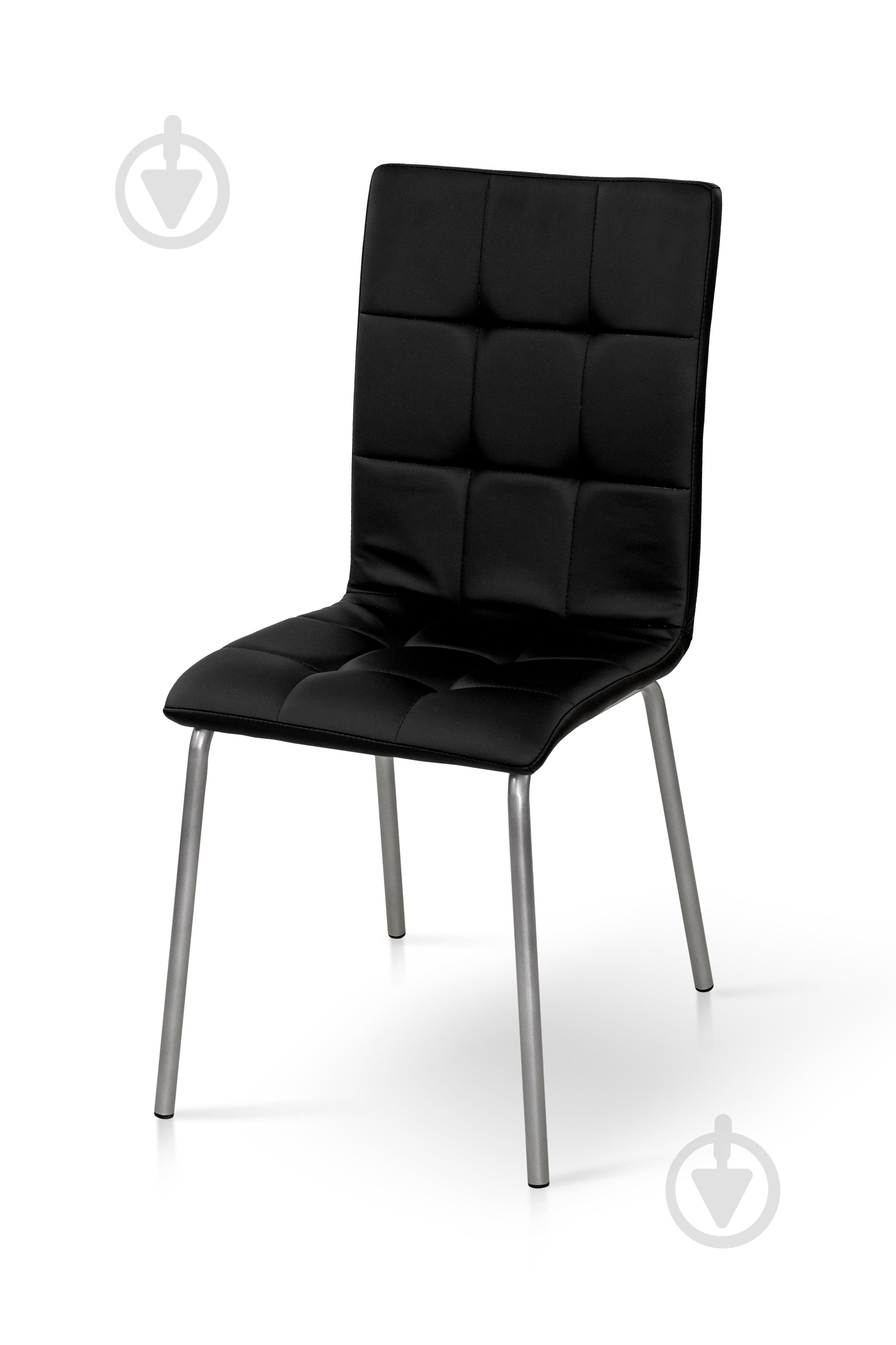 Стул обеденный Аманда серый/черный - фото 1 Стул обеденный Аманда серый/черный - фото 1