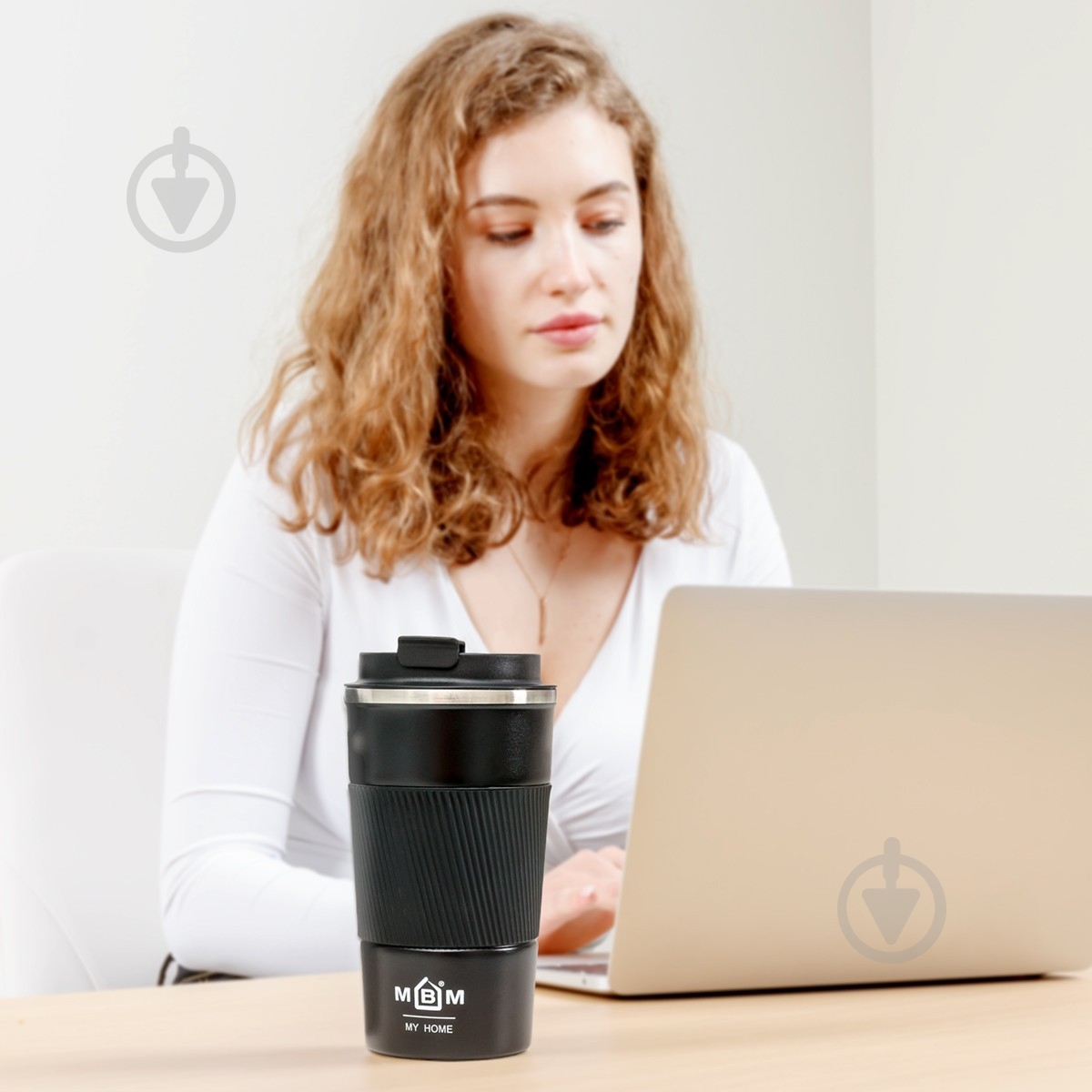 Термочашка MVM 510 мл KP-28 M Black - фото 10