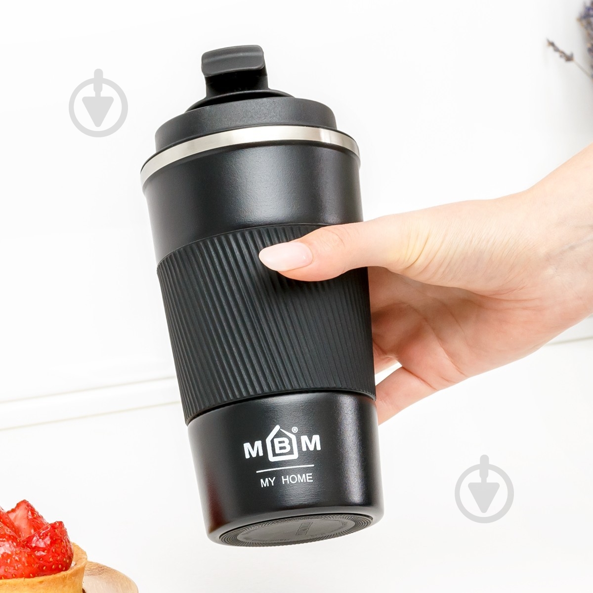 Термочашка MVM 510 мл KP-28 M Black - фото 5